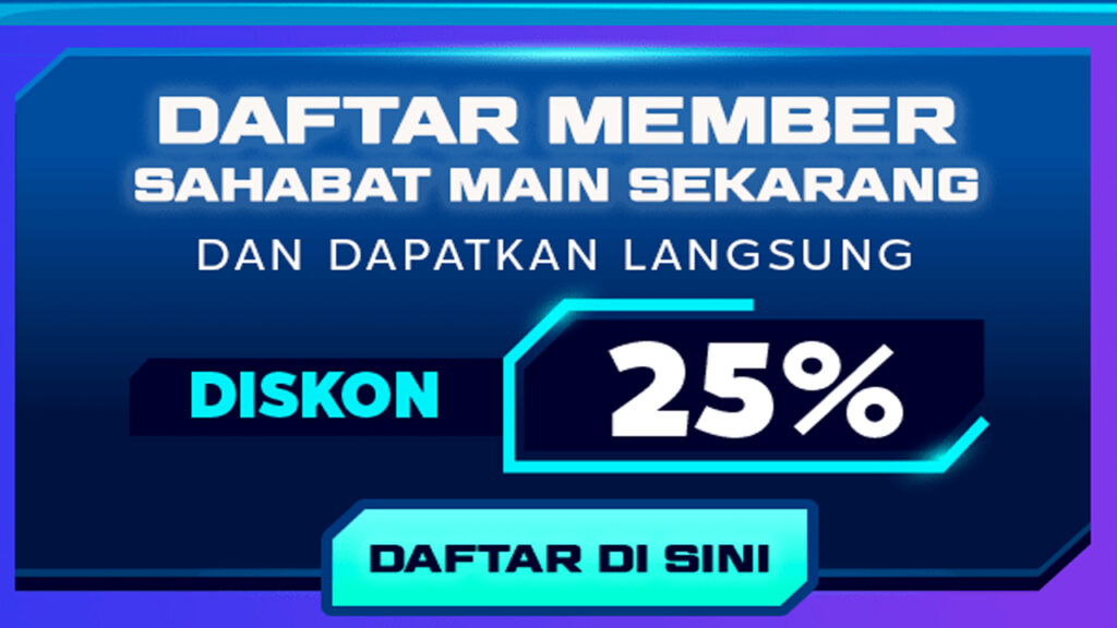 Diskon 25% Produk Gaming