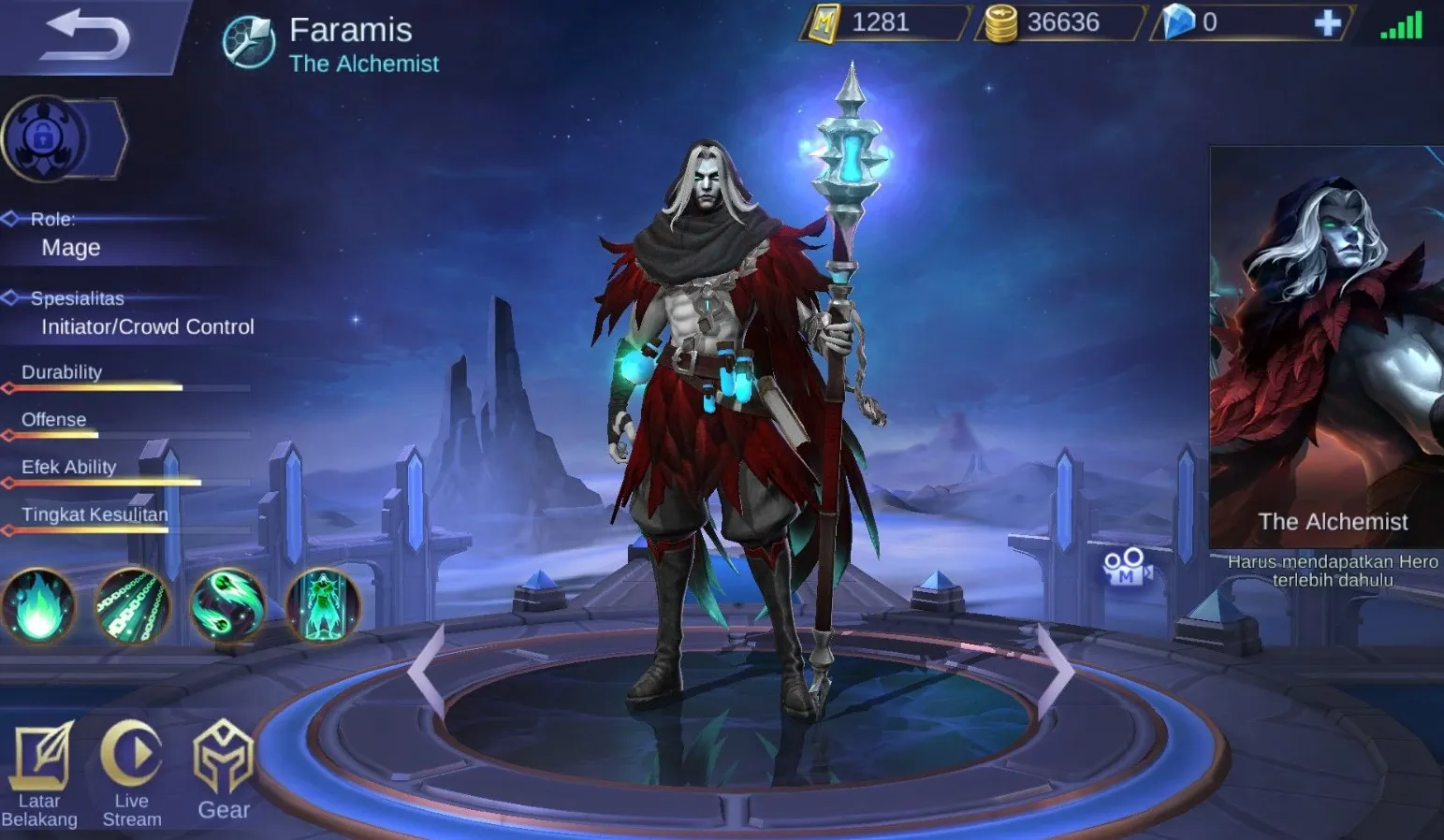 Faramis Mobile Legends